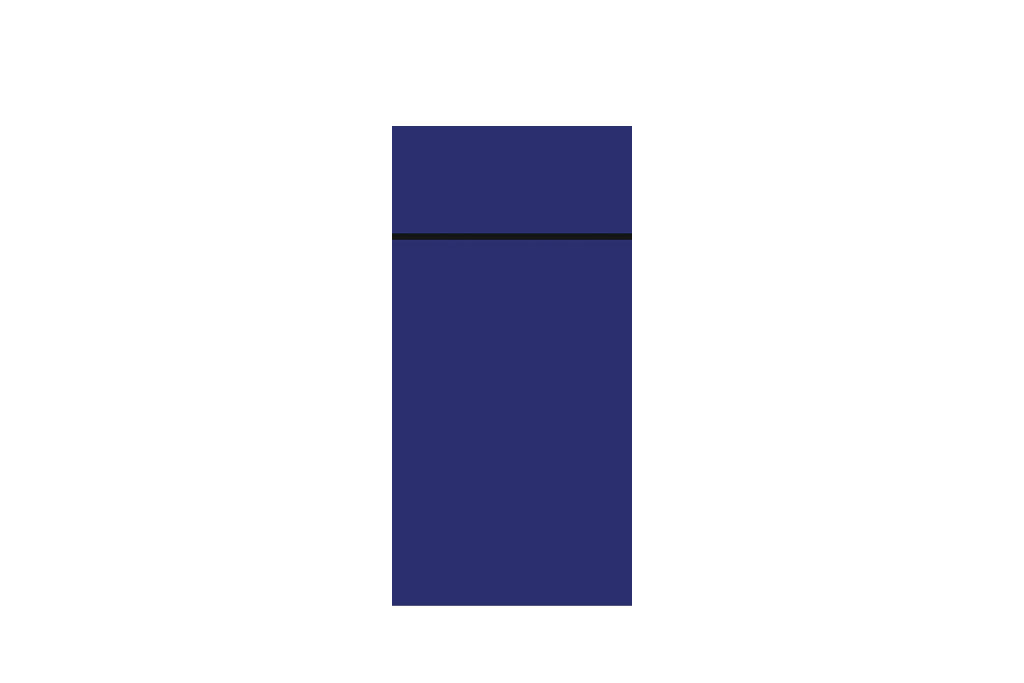 Bestecktasche, Duniletto® Slim, Dunisoft Bio, dunkelblau, 40 x 33 cm