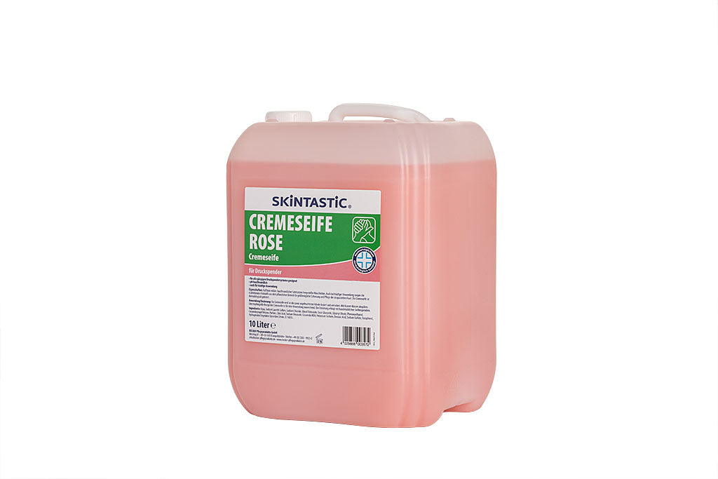 Cremeseife rosé, pH-hautfreundlich, für Druckspender, 10L