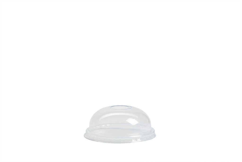 Dom Deckel, ohne Öffnung, für Clear Cup, rPEt, ⌀95mm