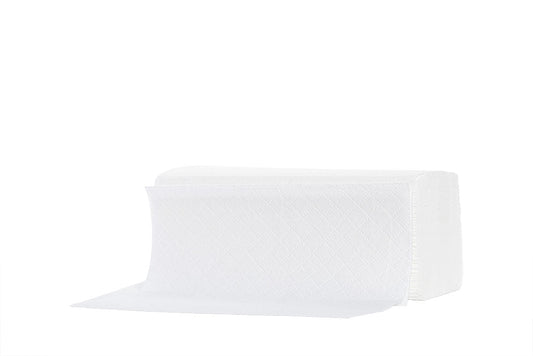 Falthandtücher, Papier-Handtücher "Top", V-Falz, Hochweiß, 2lagig, 25 x 21 cm, 4.000 Stück