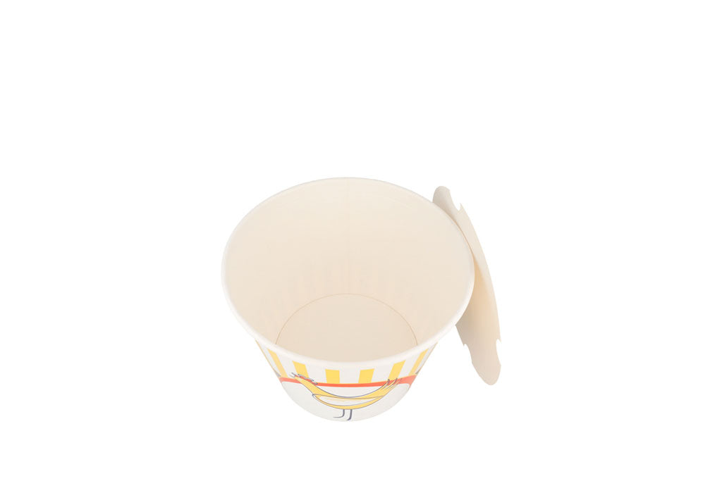 Hähncheneimer + Deckel, Chicken Bucket, bedruckt, Karton, 4500 ml, 16 x 16,8 cm Ø21,6 cm
