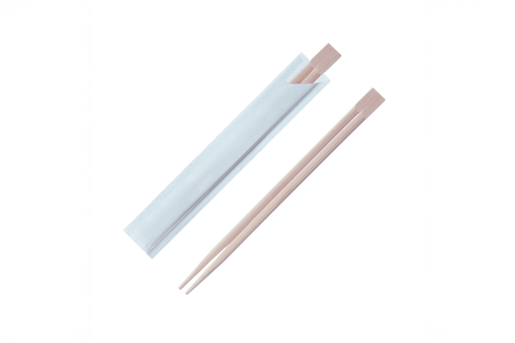 Bambus Ess-Stäbchen 21 cm Holz, Papier umhüllt Essstäbchen 3000 Stück