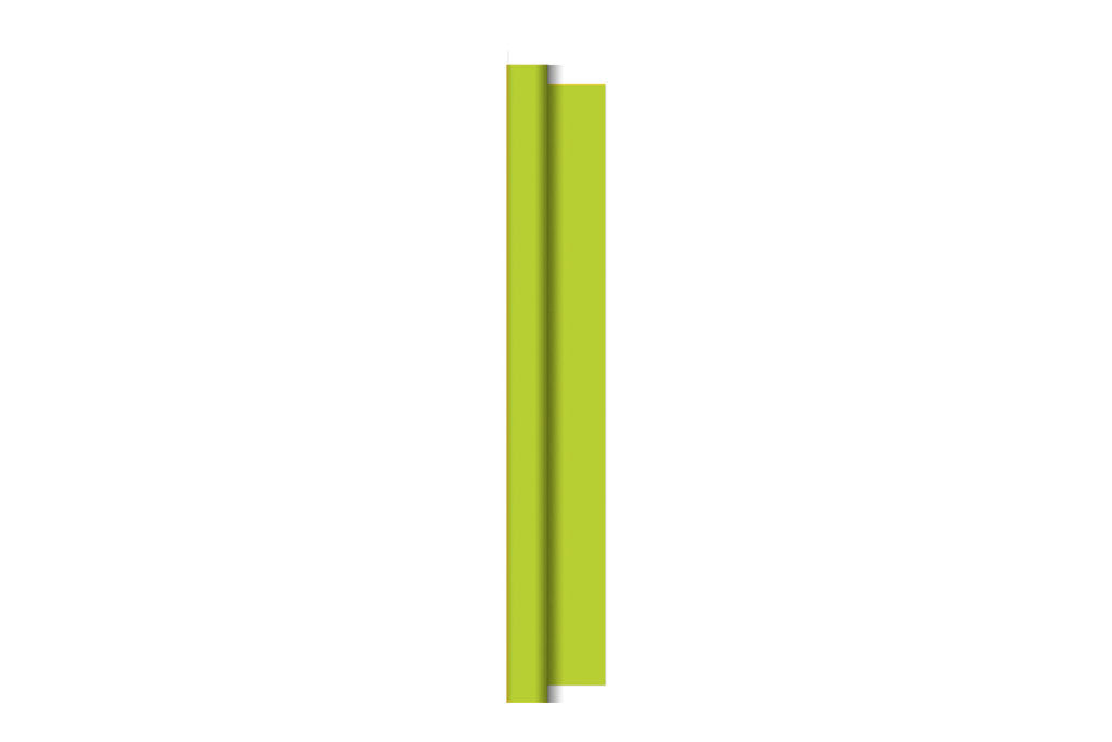 Tischdeckenrolle, Dunicel®, Vlies mit hoher Blickdichte bei 110g/m², Kiwi, 1,18 m breit, 40 m lang