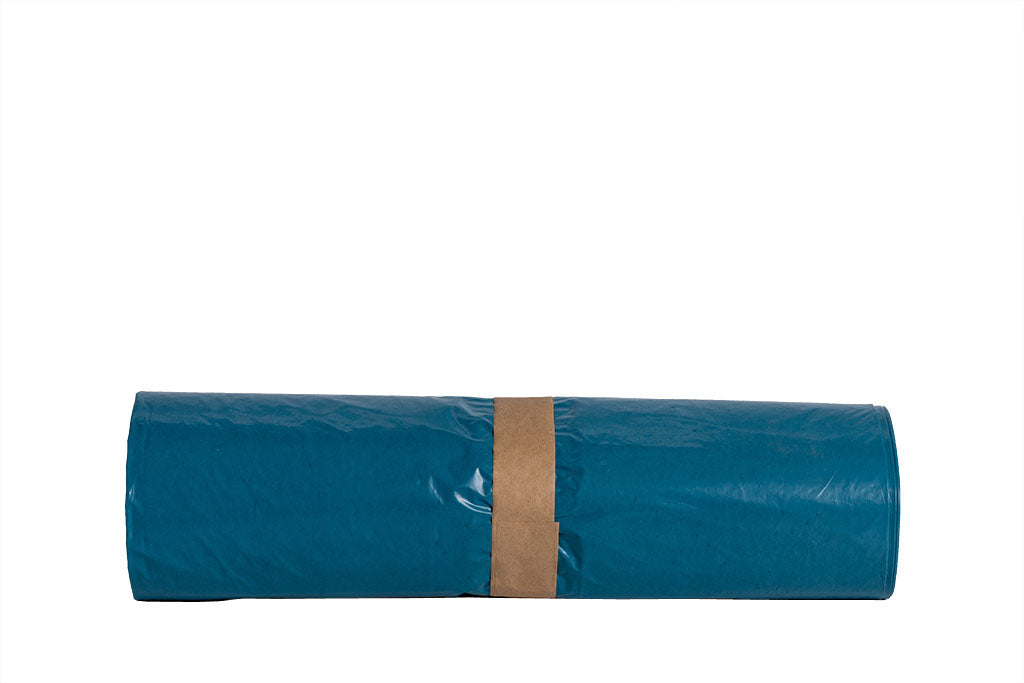 Starpak 150 Müllsäcke, LDPE blauer Engel 120 l 110 cm x 70 cm  blau/schwarz