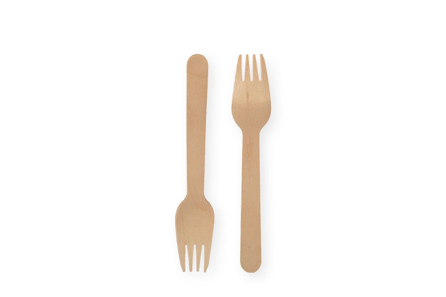 Bio Gabel, Holz, Einweg, 15,7 cm Länge