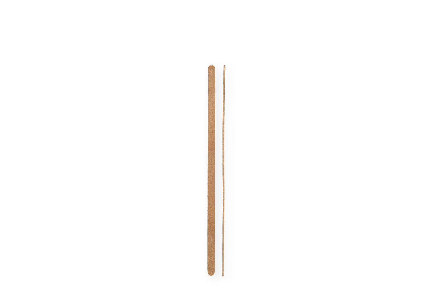 Bio Rührstäbchen aus Holz für Kaffee und Espresso, Einweg, 14 cm x 0,5 cm