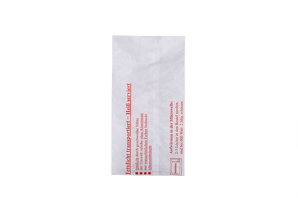 Hähnchen Warmhaltebeutel, 2-lagig, bedruckt, Aluminiumfrei, 13 x 8 x 28 cm, Größe 1/1