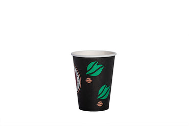 Kaffeebecher, Coffee to go Becher, Pappbecher, "CtG", Inhalt markierbar, 300ml, 12oz, ⌀90mm