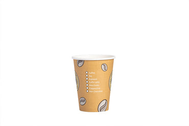 Kaffeebecher, Coffee to go Becher, Pappbecher, "Topline", Inhalt markierbar, 300ml, 12oz, ⌀90mm