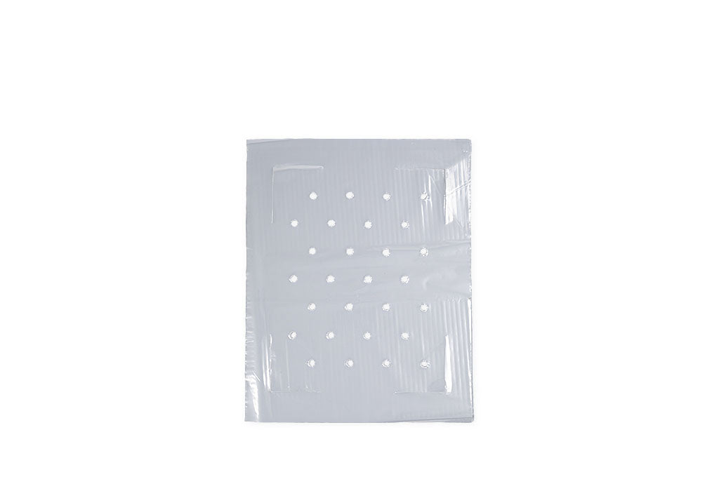 Kistenabdeckung, LDPE, transparent, mit Luftlöchern, lose, 300 x 400 mm