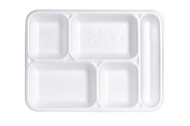5-geteilte Menueschale fuer Ramazan tabildot und iftar yemek tabildotu – ideal fuer Essensausgabe im Ramadan für Iftar