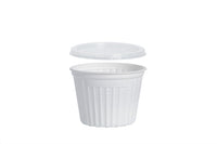 Airpac SOUP'S, Suppen Schale aus Kunststoff, 500 ml, weiß, Microwellengeeignet, Tiefe 85 mm, ⌀115 mm