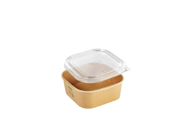 Bio Pak Brick Box, Größe L, ungeteilt, braun, FSC™ zertifizierter Karton, 1200 ml, 172 x 170 x 65 mm