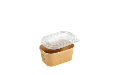 Bio Pak Brick Box, Größe M, ungeteilt, braun, FSC™ zertifizierter Karton, 1000 ml, 171 x 120 x 77 mm