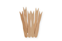 Bio Pommes Gabel, Holz Pommes Pieker, Einweg, Holz, 8,5 cm x 1,1 cm
