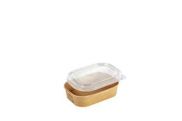 Bio Pak Brick Box, Größe M, ungeteilt, braun, FSC™ zertifizierter Karton, 500 ml, 171 x 120 x 43 mm