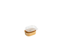 Bio Pak Brick Box, Größe Mini, ungeteilt, braun, FSC™ zertifizierter Karton, 150 ml, 108 x 80 x 33 mm