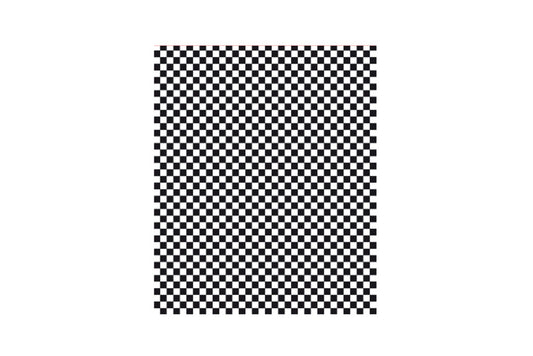 Burgerpapier, Einschlagpapier, schwarz/weiß kariert, FSC Zertifiziert, 35g/m², 28 x 34 cm