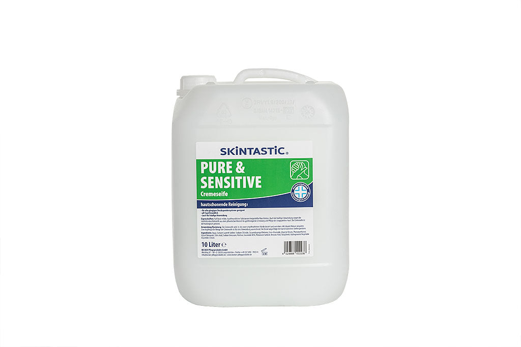 Cremeseife, Pure & Sensitive, pH-hautfreundlich, für Druckspender, 10L