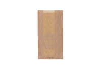 Faltenbeutel Metzgerei, Fleischerei, braun, bedruckt, Typ 426, 20 + 7 x 32 cm