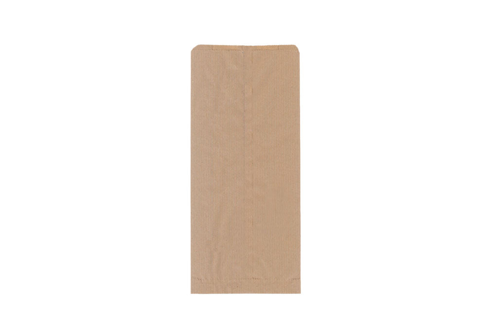 Faltenbeutel, Bäckerfaltenbeutel, braun, bedruckt, "All Natural" Typ 427, 16 + 6 x 36 cm