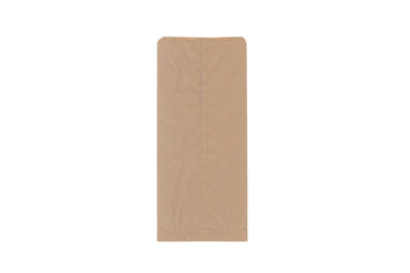 Faltenbeutel, Bäckerfaltenbeutel, braun, bedruckt, "All Natural" Typ 427, 16 + 6 x 36 cm