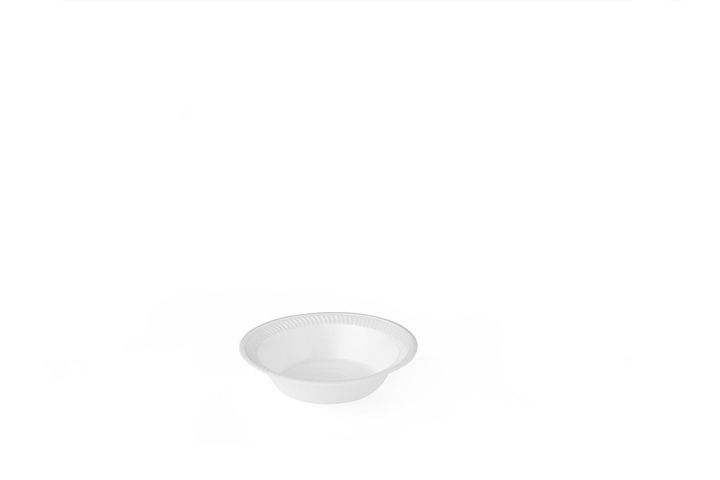 Isoform Schale B2, laminiert, ungeteilt, weiß, 400 ml, rund, ⌀17 cm