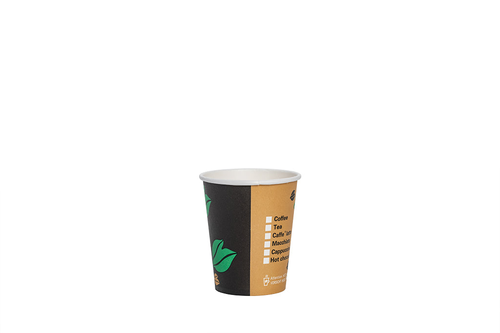 Kaffeebecher, Coffee to go Becher, Pappbecher, Paper Cup, Inhalt markierbar, 200ml, 8oz