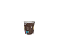 Kaffeebecher, Coffee to go Becher, Pappbecher, "Topline", Inhalt markierbar, 180ml, 7oz, ⌀73mm