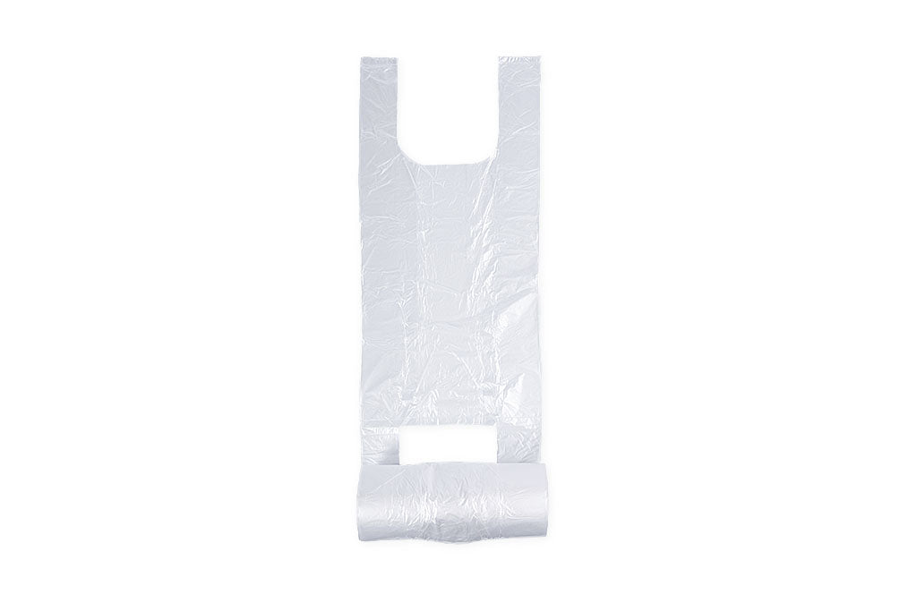 Knotenbeutel, HDPE, gerollt, transparent, 5kg, 220 x 120 x 460 mm