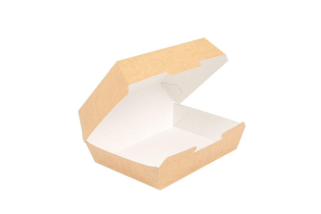 Lunch Box, Kraftpapier, braun, FSC Zertifiziert, 22,5 x 17 x 8,5 cm