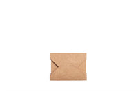 Lunchbox, Snackbox, "All Natural", Kraft-Papier, braun, ohne Kunststoff, fettdicht, 750ml, 140 x 100 x 50 mm