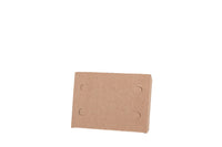Mealbox, Menübox, "All Natural", Kraft-Papier, braun, ohne Kunststoff, fettdicht, 1000ml, 200 x 140 x 50 mm