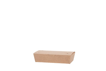 Mealbox, Menübox, "All Natural", Kraft-Papier, braun, ohne Kunststoff, fettdicht, 800ml, 200 x 100 x 50 mm
