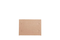 Mealbox, Menübox, "All Natural", Kraft-Papier, braun, ohne Kunststoff, fettdicht, 1000ml, 200 x 140 x 50 mm
