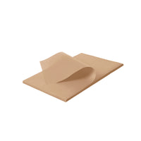 1000 Stk. Einschlagpapier braun, 25 x 38 cm, Pergament-Ersatz 1/8 Bogen