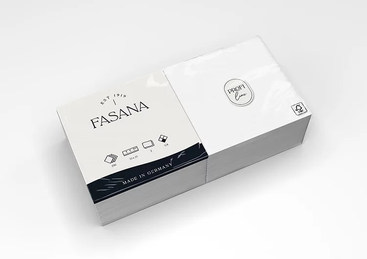 FASANA PROFI Line, 33x33cm, 2-lagig, 1/4 Falzung
