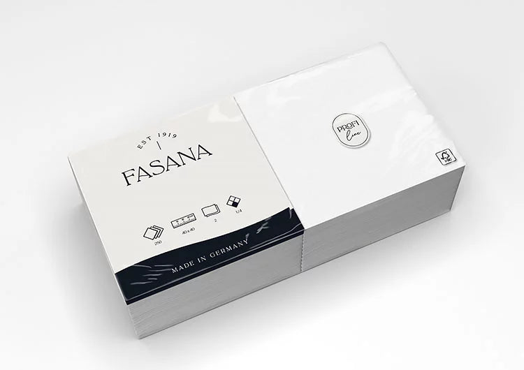 FASANA PROFI Line, 40x40cm, 2-lagig, 1/4 Falzung