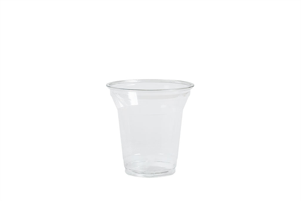 Smoothie Becher, Clear Cup, Kunststoffbecher (rPET), glasklar, 200ml, 8oz, 98mm x ⌀95mm