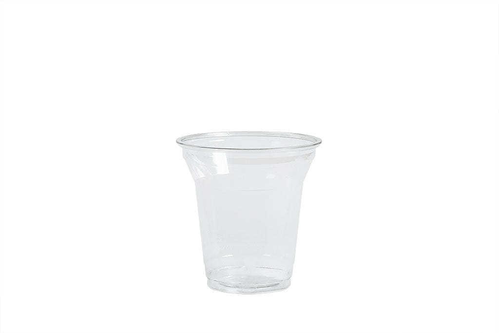 Smoothie Becher, Clear Cup, Kunststoffbecher (rPEt), glasklar, 225ml, 70mm x ⌀95mm