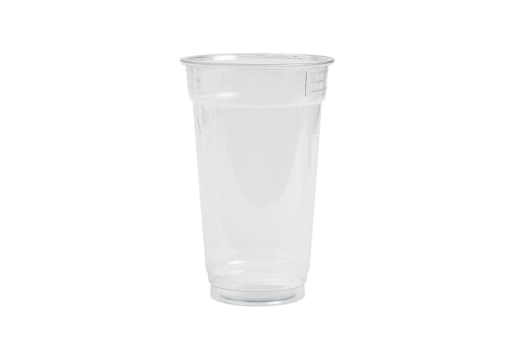 Smoothie Becher, Clear Cup, Kunststoffbecher (rPEt), glasklar, 500ml, 150mm x ⌀95mm