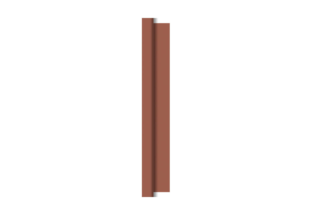 Tischdeckenrolle, Dunicel®, Vlies mit hoher Blickdichte bei 110g/m², Erde, 1,18 m breit, 25 m lang