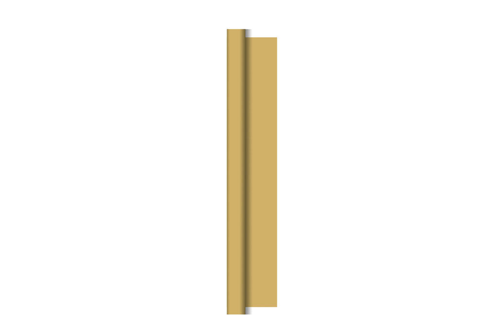 Tischdeckenrolle, Dunicel®, Vlies mit hoher Blickdichte bei 110g/m², Gold, 1,18 m breit, 5 m lang