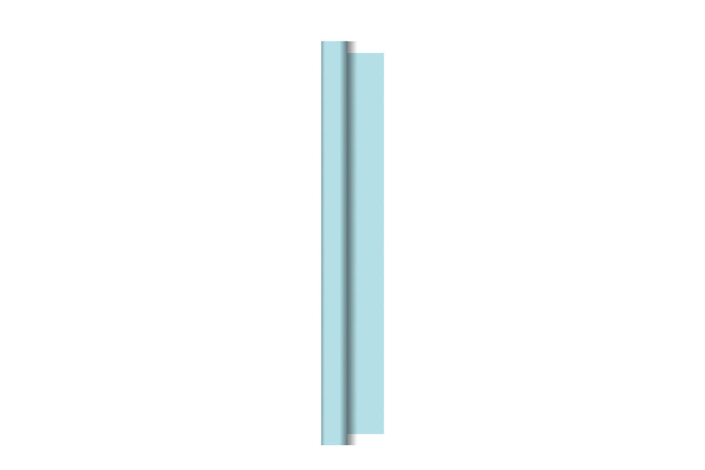 Tischdeckenrolle, Dunicel®, Vlies mit hoher Blickdichte bei 110g/m², Hellblau, 1,18 m breit, 25 m lang