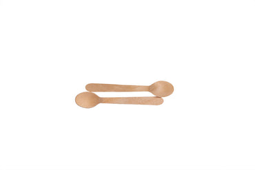 Bio Kaffeelöffel, Espressolöffel, Eislöffel, Holz, Einweg, 11 cm Länge