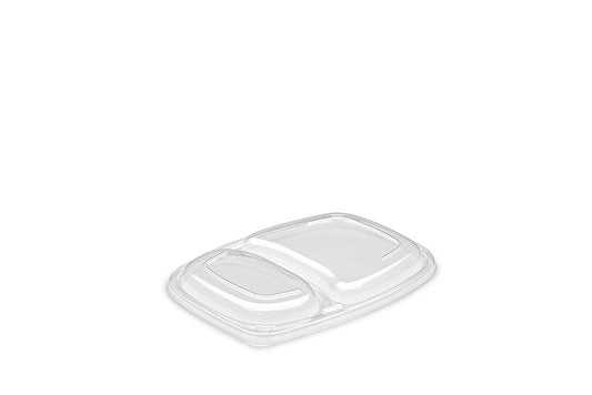 Deckel für Mehrweg Schale, Cookipack 1250N2CD, transparent, 255 x 189 x 20 mm
