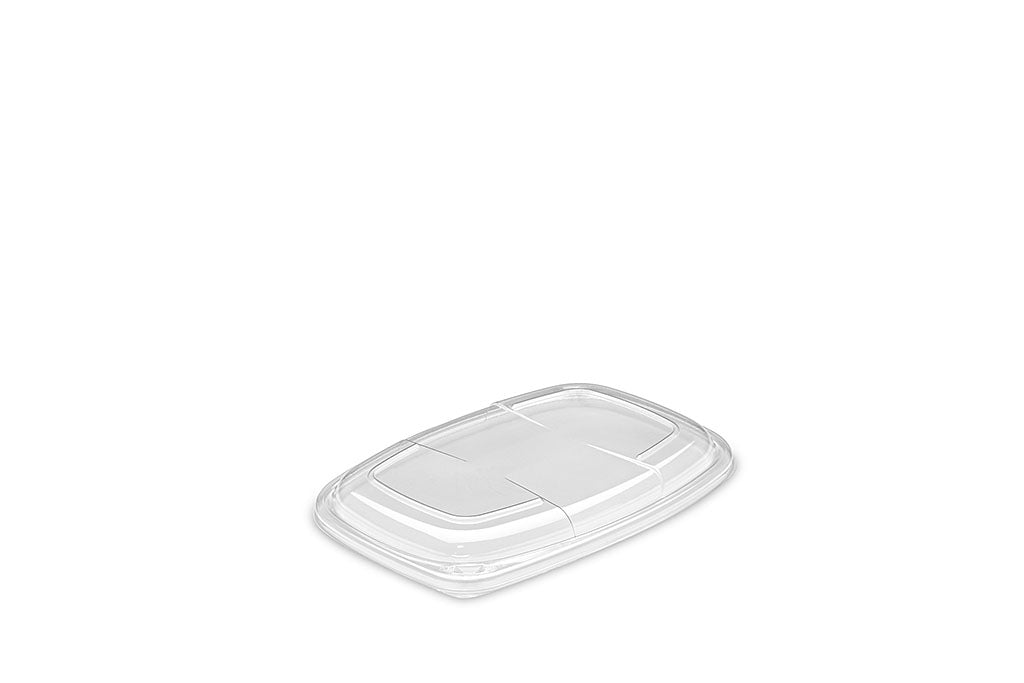 Deckel für Mehrweg Schale, Cookipack 1250NCD, transparent, 255 x 189 x 20 mm