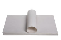Einschlagpapier, Zeitungsdruck, lose, weiß, 1/4 Bogen 370 x 500 mm, 10 Kg