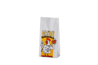 Hähnchen Warmhaltebeutel, 2-lagig, bedruckt, Aluminiumfrei, 10,5 x 5,5 x 25 cm, Größe 1/2