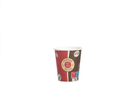 Kaffeebecher, Coffee to go Becher, Pappbecher, "Topline", Inhalt markierbar, 200ml, 8oz, ⌀80mm